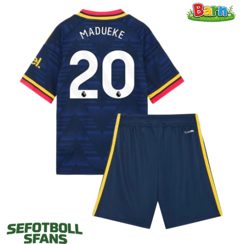 Arsenal Noni Madueke #20 Bortaställ Barn 2026-27 Kortärmad (+ Korta byxor)
